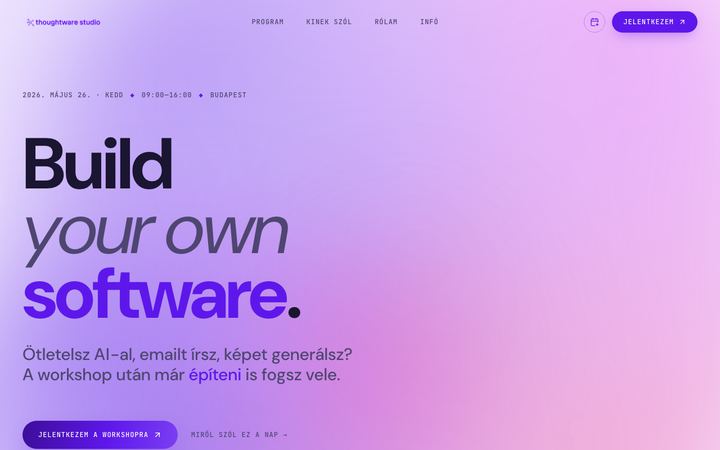 Build Your Own Software